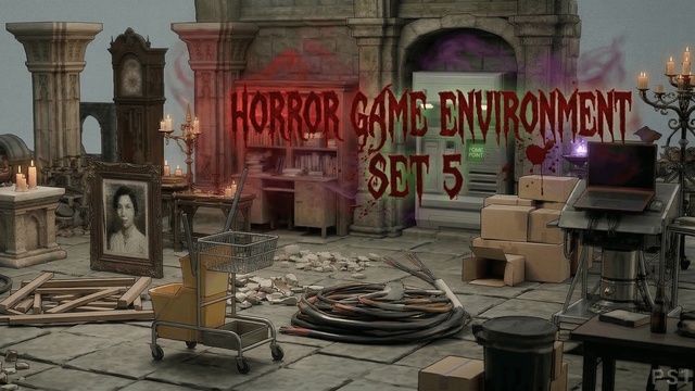 Horror Game Environment Set 5🩸