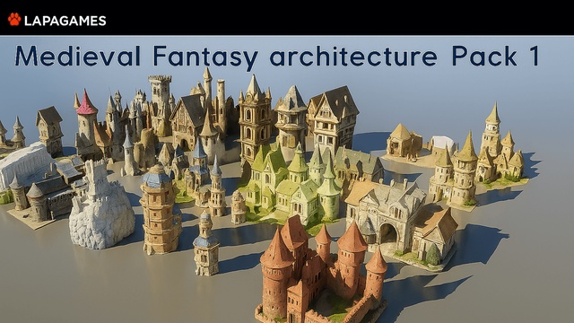 Medieval Fantasy Architecture Pack 1