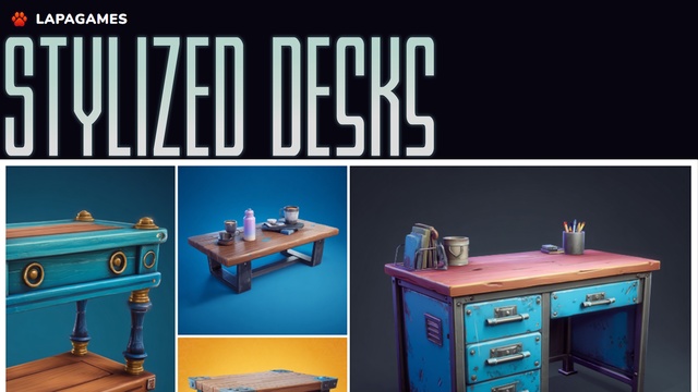 Stylized Desks Set🏫