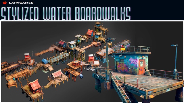 Stylized Water Boardwalks🌊