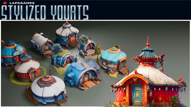 Stylized Yurts🛖